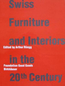 Boek : Swiss Furniture and Interiors in the 20th Century