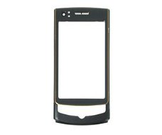 Samsung GT-S8300 Ultra Touch Frontcover Zwart/Goud zonder Di