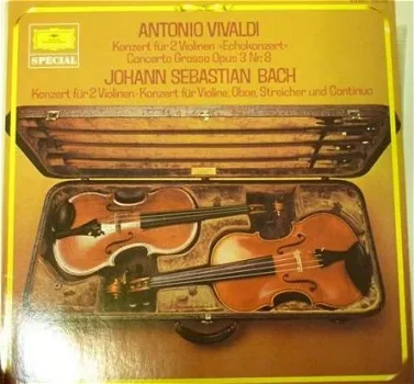 LP - Antonio Vivaldi - Johann Sebastian Bach - 0
