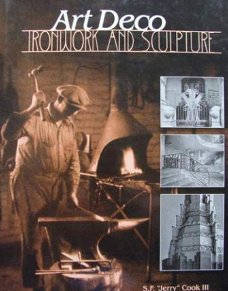 Boek : Art Deco Ironwork & Sculpture (Fer Forge,smeedijzer)