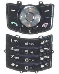 Samsung L760 Keypad Set Latin Zwart, Nieuw, €13.95