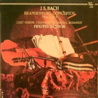 LP - Bach - Brandenburg Concertos - Frigyes Sándor dirigent - 0