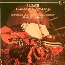 LP - Bach - Brandenburg Concertos - Frigyes Sándor dirigent