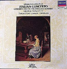 LP - Bach - Italian Concerto - George Malcolm