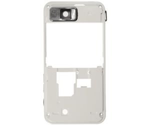 Samsung i900 Omnia Middelcover Wit incl. Camera Venster, Nie - 1