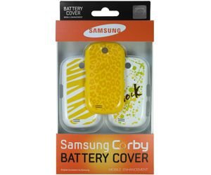 Samsung S3650 Corby Accudeksel Set Jamaicaans Geel (3 Stuks) - 1