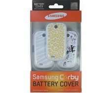 Samsung S3650 Corby Accudeksel Set Minimal Wit (3 Stuks), Ni