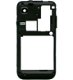 Samsung GT-i9000 Galaxy S Middelcover Metallic Zwart, Nieuw, - 1 - Thumbnail