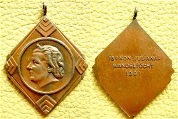 Penning Juliana Wandeltocht 1961