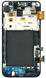 Samsung GT-i9100 Galaxy S II Frontcover en Display Unit Zwar - 1
