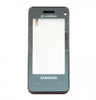 Samsung F490 Frontcover incl. Touch Unit Zwart met Vodafone - 1