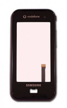 Samsung F700 QBOWL Frontcover en Touch Unit Zwart (met Vodaf - 1