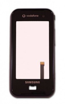 Samsung F700 QBOWL Frontcover en Touch Unit Zwart (met Vodaf