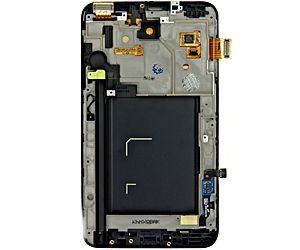 Samsung GT-N7000 Galaxy Note Frontcover en Display Unit Blau - 1