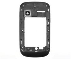 Samsung GT-S5670 Galaxy Fit Middelcover Metallic Zwart, Nieu