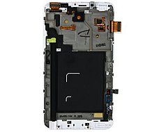 Samsung GT-N7000 Galaxy Note Frontcover en Display Unit Wit,