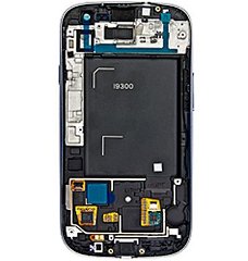 Samsung GT-i9300 Galaxy S III Frontcover en Display Unit Bla