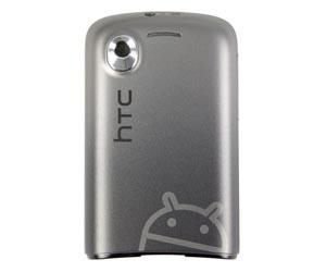 HTC Tattoo A3288/Google G4 Accudeksel Zilver/Grijs, Nieuw, € - 1
