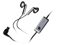 HTC Headset Stereo EMC220 Grijs, Nieuw, €12.95