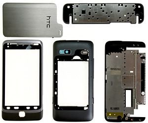 HTC Desire Z Cover Set Zwart, Nieuw, €69.95 - 1