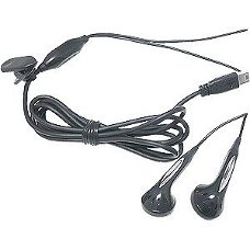 HTC Headset Stereo met ExtUSB Zwart, Nieuw