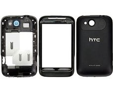 HTC Wildfire S Cover Set Zwart, Nieuw, €59.95