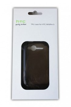 HTC TPU Silicone Case TP C610 Transparant Zwart - 1