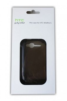 HTC TPU Silicone Case TP C610 Transparant Zwart