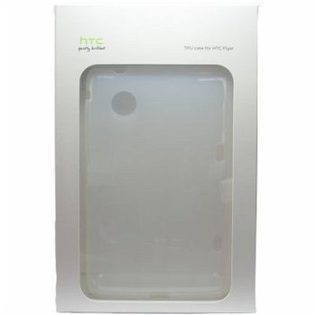 HTC TPU Silicon Case TP C590 Wit voor Flyer - 1