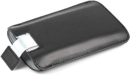 HTC Leder Beschermtasje PO S550 Zwart, Nieuw - 1