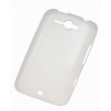 HTC TPU Silicone Case TP C601 Transparant Wit