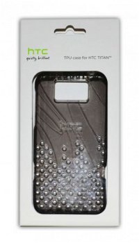 HTC TPU Silicone Case TP C650 Grijs voor HTC - 1