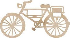 NIEUW Wooden Flourishes Bicycle van Kaisercraft