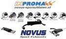 NOVUS Sport Uitlaat Golf 4 Einddemper Styling Ovaal 135x75mm - 1 - Thumbnail