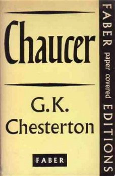 Chaucer [Faber Paper Covered Editions]