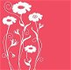 NIEUW Embossed scrappapier Letterpress 10 Red Flowers 2 DCWV - 1 - Thumbnail