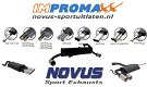 Novus Sportuitlaten BMW 328i 325i E36 135x75mm DTM Gebogen - 1 - Thumbnail