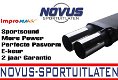 Novus Einddemper Corsa C 2x76mm RL-Design - 1 - Thumbnail