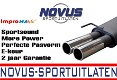 Novus Sport Einddemper Astra G Coupe en Cabrio - 1 - Thumbnail