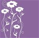 NIEUW Embossed papier Letterpress NR21 Purple Flowers 2 DCWV - 1 - Thumbnail