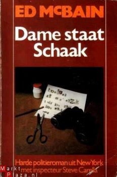 Dame staat schaak - 1