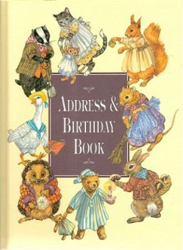 ADDRESS & BIRTHDAY BOOK - 1