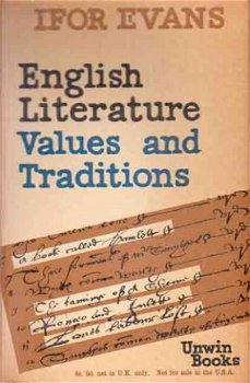 English literature: values and traditions [Unwin Books, nr. - 1