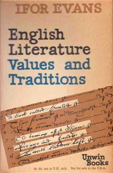 English literature: values and traditions [Unwin Books, nr.