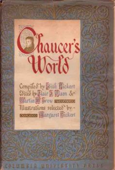 Chaucer`s world - 1