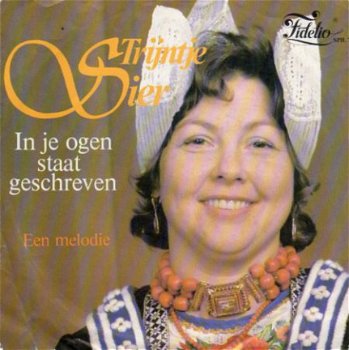 Trijntje Sier : In je ogen staat geschreven (1979) - 1