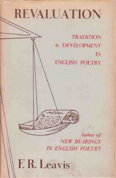 Revaluation. Tradition and development in English poetry - 1