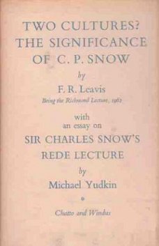 Two cultures? The significance of C.P. Snow