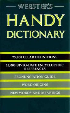 Webster`s handy dictionary