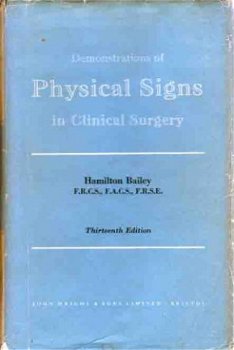 Demonstrations of physical signs in clinical surgery - 1